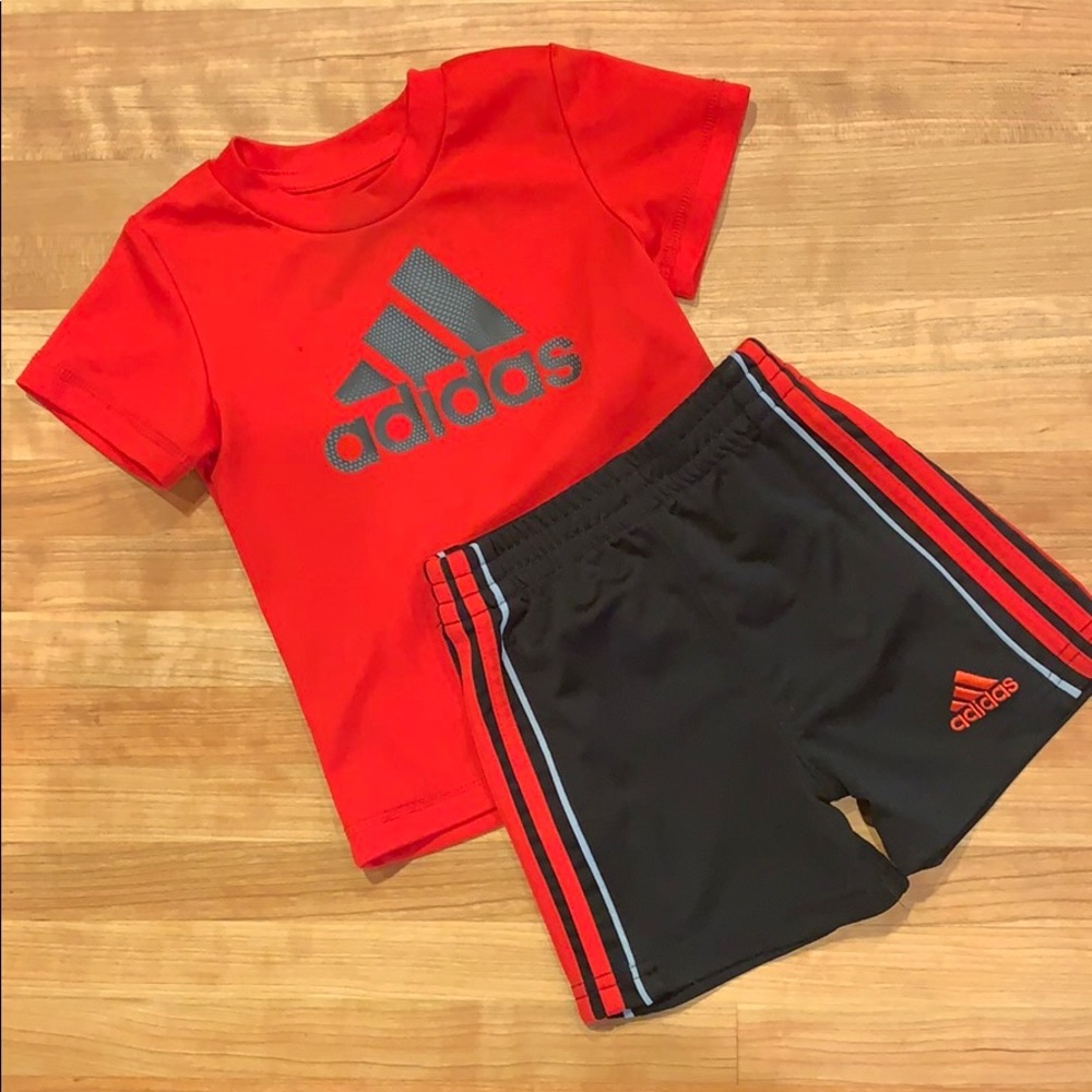 Adidas infant two piece set